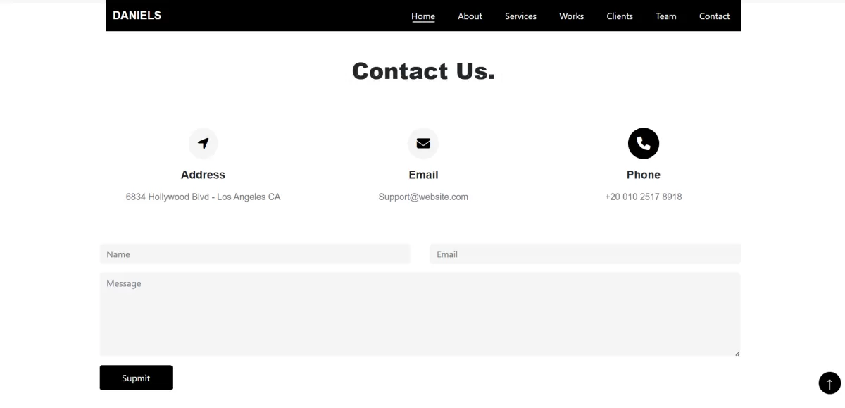 الواجهة الأمامية للمستخدم ( front end )