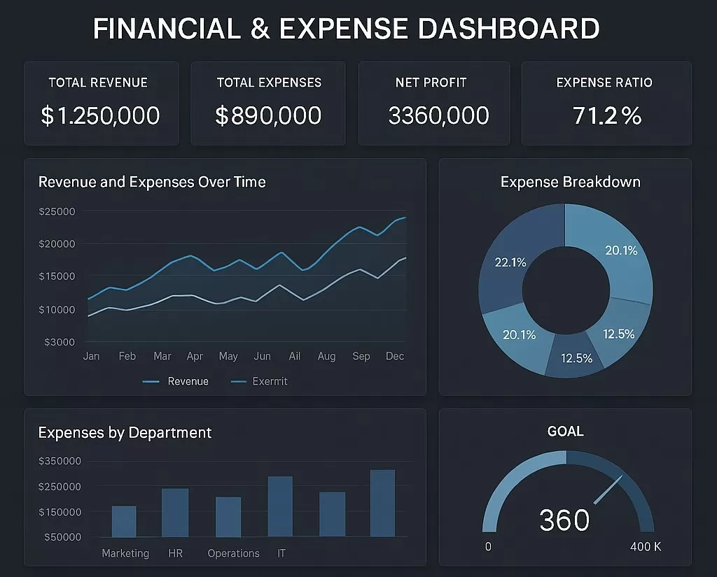 صميم داشبورد احترافي باستخدام Power BI لتحليل بياناتك وتحويلها إلى رؤى واضحة تدعم قراراتك.
