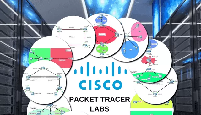 تصميم وتطوير الشبكات وحل مشكلات باستخدام Packet tracer &GNS3