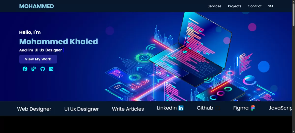 انا مبرمج مواقع الكترونيه front-end لدي خبره ثلاث سنوات في مجال تصميم و برمجه المواقع الالكترونية