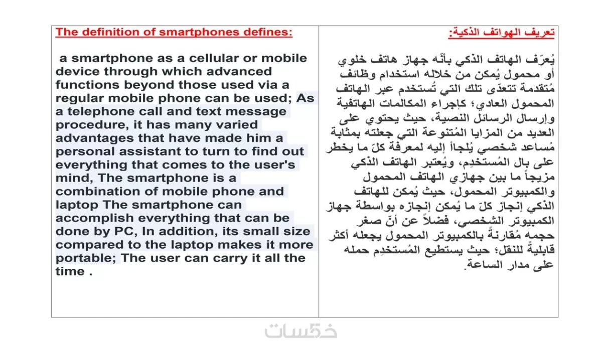 ترجمة من عربي الي اي لغة بطريقة احترافية