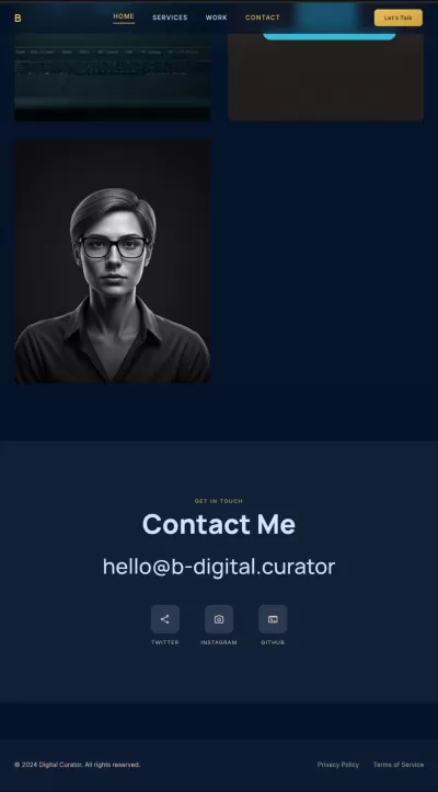 سأقوم بتصميم قالب HTML/CSS احترافي لموقعك