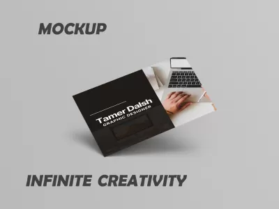 تصميم بزنس كارد إحترافي بشكل عصري Business card