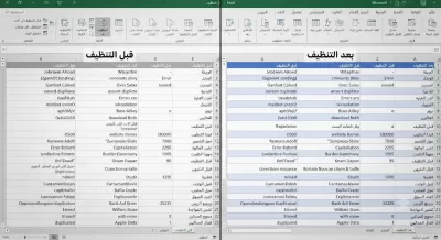 تنسيق و اعداد التقارير و جداول البيانات باستخدام Excel , Word , power BI