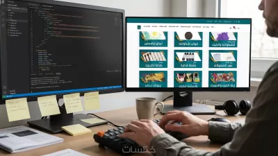 أنا سوف أصمم وابرمج  لك موقع إلكتروني احترافي سريع ومتجاوب