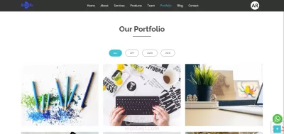 BinBug CMS, موقع وادارة محتوى