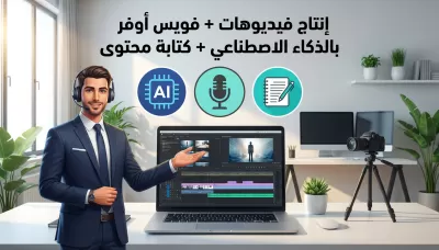 انتاج فيديوهات باستخدام الذكاء الاصطناعي 