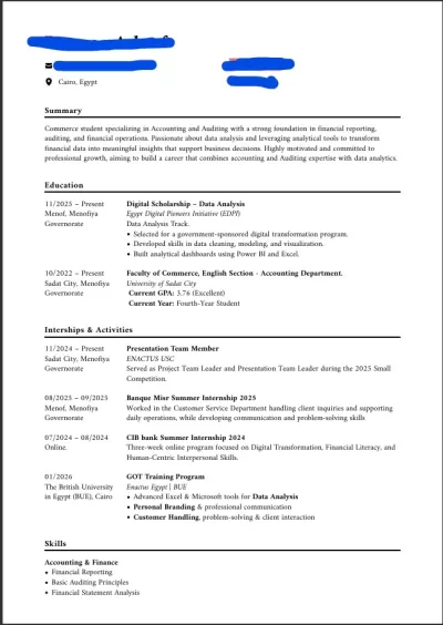 كتابة CV احترافي متوافق مع نظام ATS