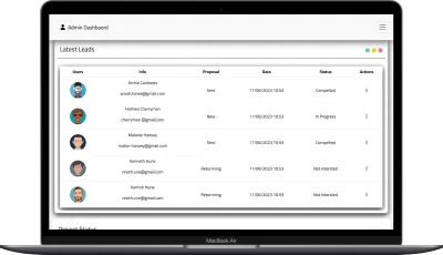 موقع Frontend كامل ومتجاوب