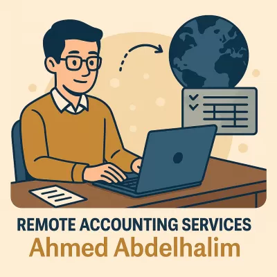 إدارة الحسابات + إدخال البيانات + إعداد القوائم المالية وExcel Dashboards