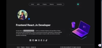  Professional & Modern Portfolio Website Development