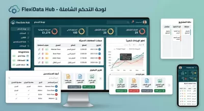 تحويل ملفات Excel إلى نظام ويب احترافي وقاعدة بيانات متكاملة