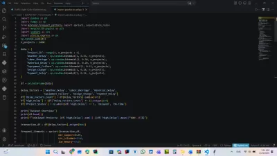 أقدم لك خدمة تحليل متقدمة لبيانات مشاريعك باستخدام لغة Python