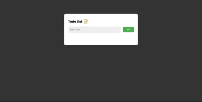 To-Do List App