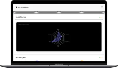 موقع Frontend كامل ومتجاوب