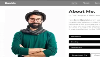  Professional & Modern Portfolio Website Development