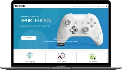 Topico – نظام تجارة إلكترونية عصري