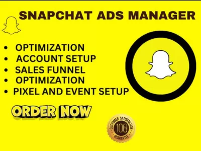 إدارة حملات سناب شات للتسويق الإلكتروني وزيادة المبيعات او المتابعين