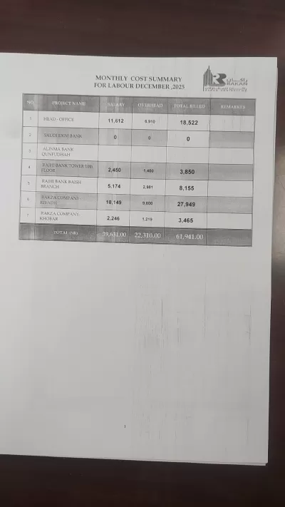 التحليل المالي وادارة البينات وادخالها بشكل منظم 