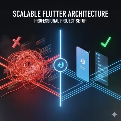 إنشاء تطبيق Flutter للعمل على   Android و IOS