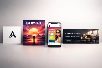 تصاميم إبداعية (لوجو - بوسترات - بنرات - صور)