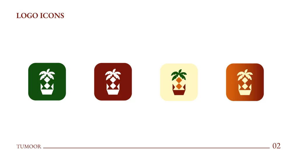 هوية بصريه براند تمور