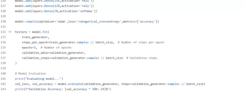 تصنيف أمراض النباتات بأستخدام الصور