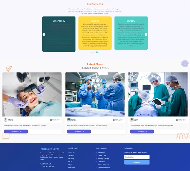 MedConnect Website