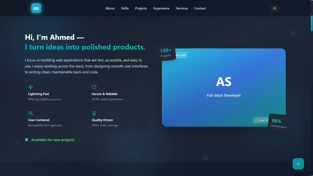 Ahmed Seleem – البورتفوليو الشخصي