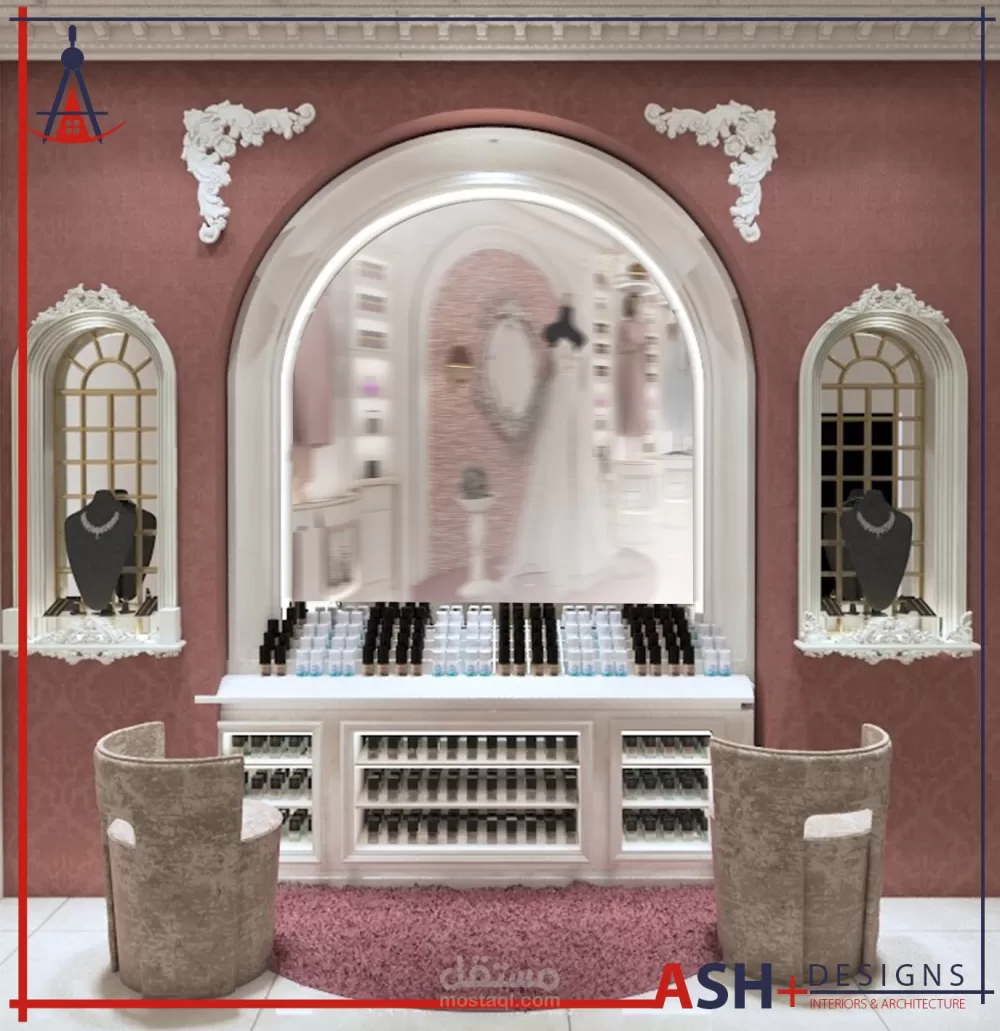 تصميم سيدرا بيوتي سنتر - الرياض - السعودية