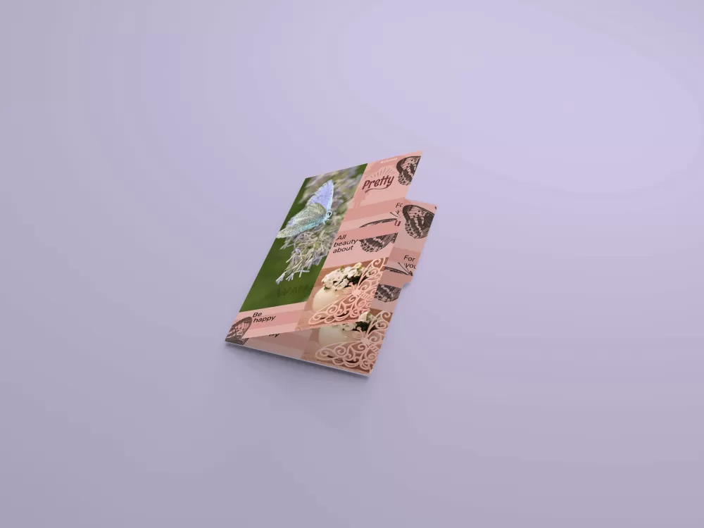 تصميم غلاف مجلة نسائية بشكل انثوي راقٍ وجذاب