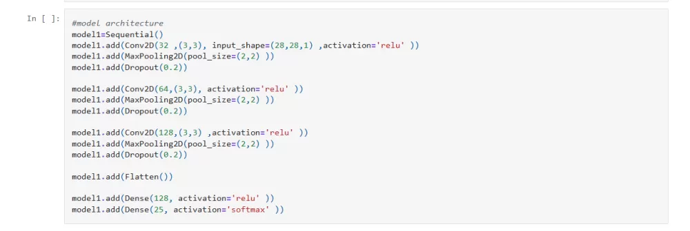 قراءه صور الحروف بلغه الاشاره او اليد