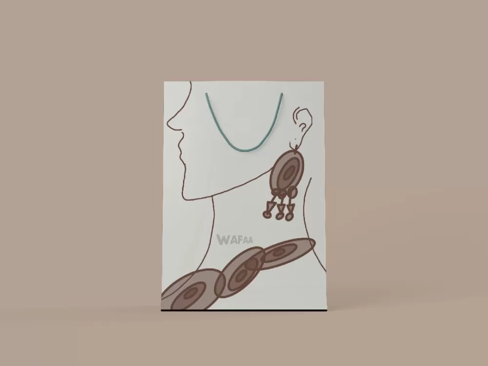 تصميم أنثوي لعلامة تجارية Minimal