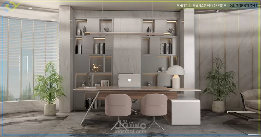 تصميم المقر الرئيسي لشركة HIC - الشوقية - مكة المكرمة - السعودية