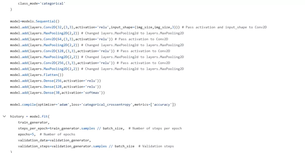 تصنيف أمراض النباتات بأستخدام الصور