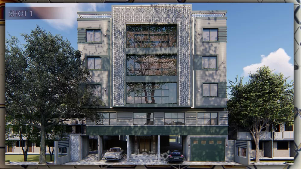 تصميم واجهة عمارة النقلي - مكة المكرمة - السعودية