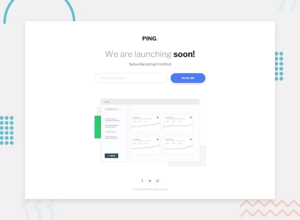 Coming Soon Page